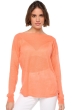 Lino cashmere donna girocollo sheila papaya s