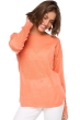 Lino cashmere donna girocollo sheila papaya s