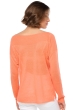 Lino cashmere donna girocollo sheila papaya s