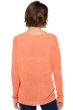 Lino cashmere donna scollo a v sabrina papaya l