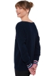 Yak cashmere donna girocollo zuani blu notte m