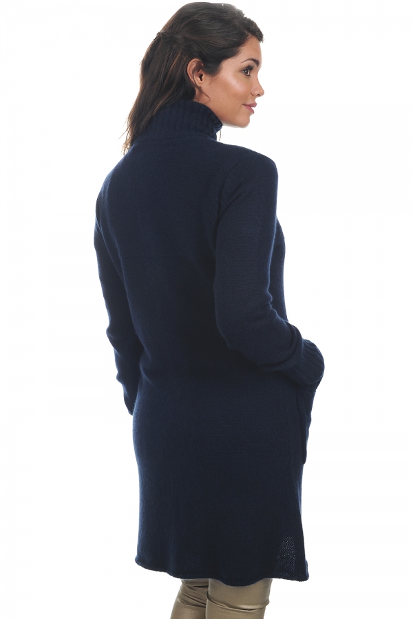 Cashmere cashmere donna cardigan adelphia blu notte l