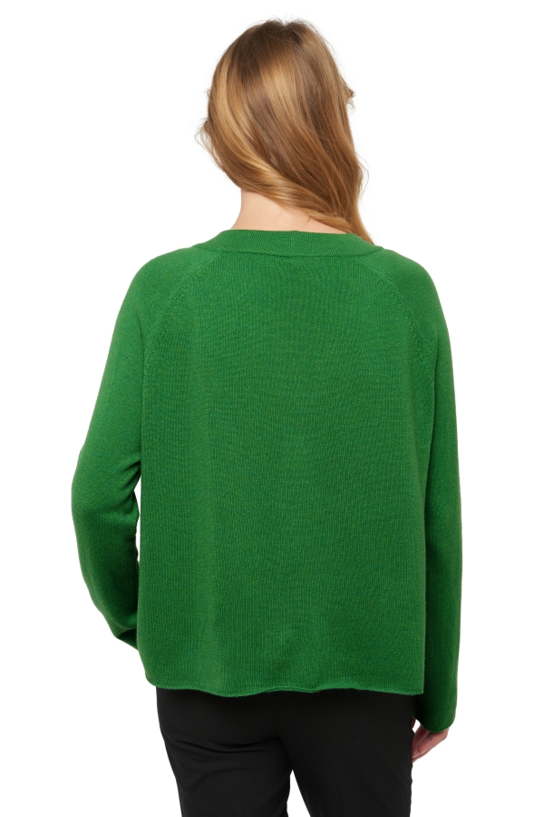 Cashmere cashmere donna cardigan chana basil t1