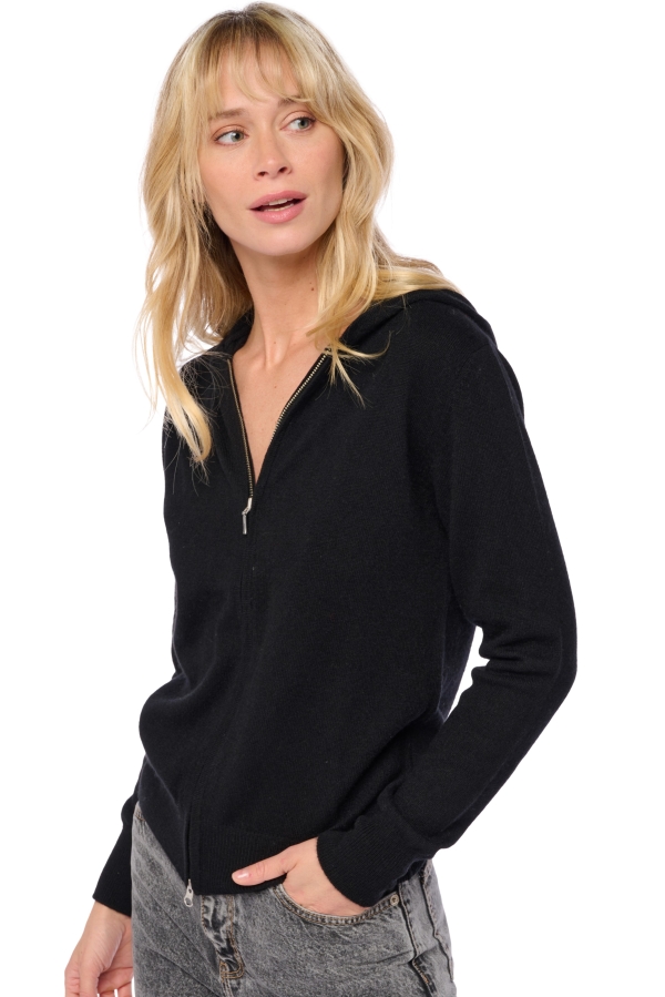 Cashmere cashmere donna cardigan tina first nero xl