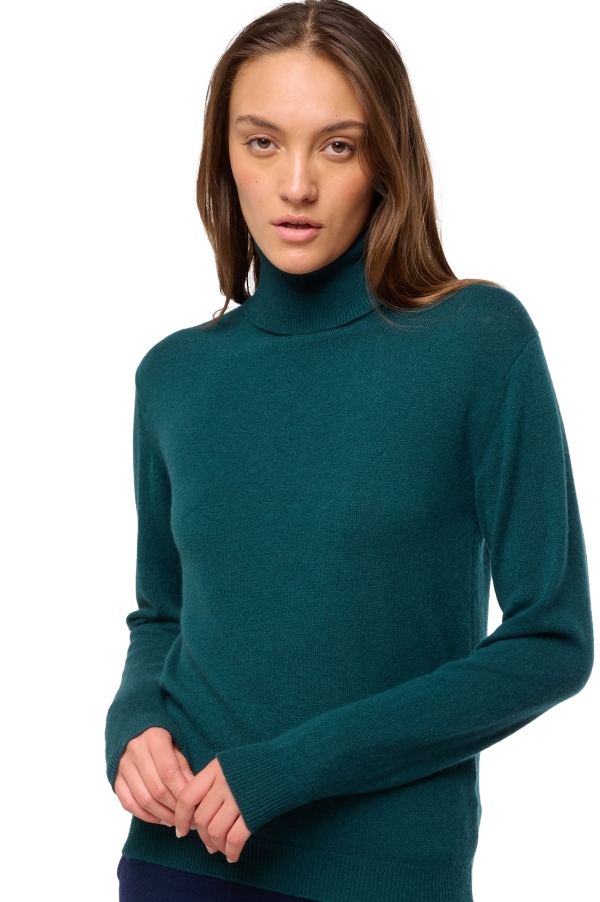 Cashmere cashmere donna collo alto tale first vert emeraude 2xl