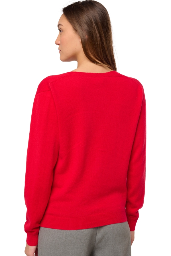 Cashmere cashmere donna essenziali low cost taline first deep red xl