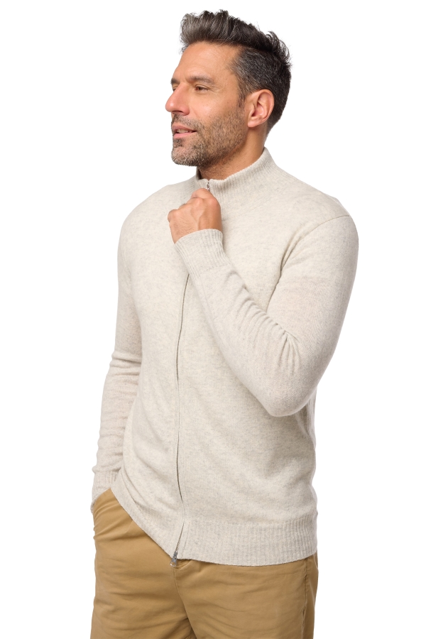 Cashmere uomo cappuccio e zip thobias first blizard l