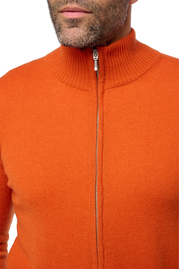 Cashmere uomo cappuccio e zip thobias first marmelade xl