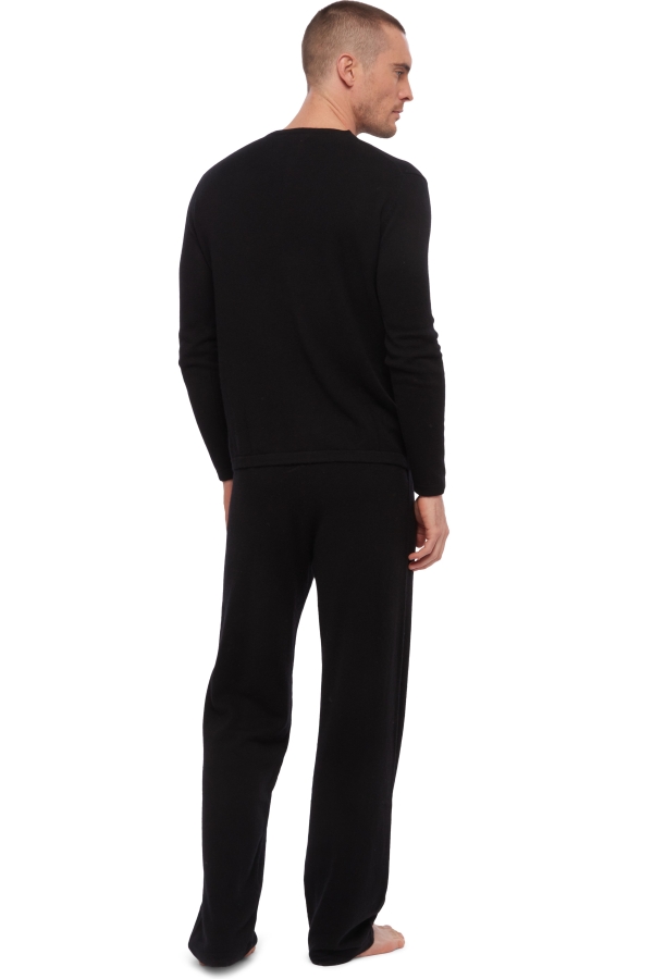 Cashmere uomo cocooning adam nero 2xl