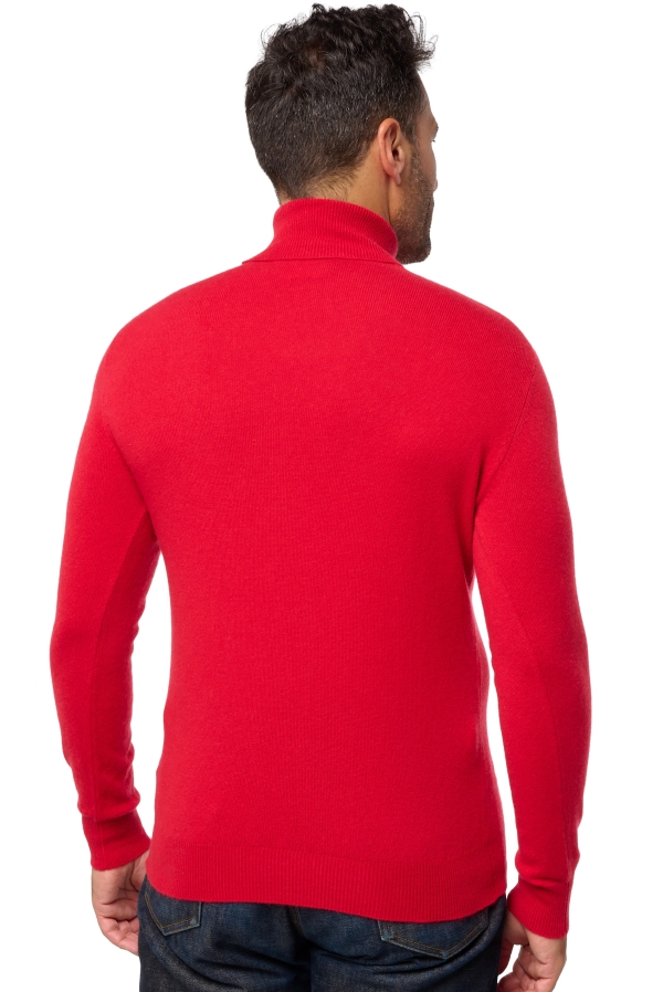 Cashmere uomo collo alto tarry first deep red 2xl