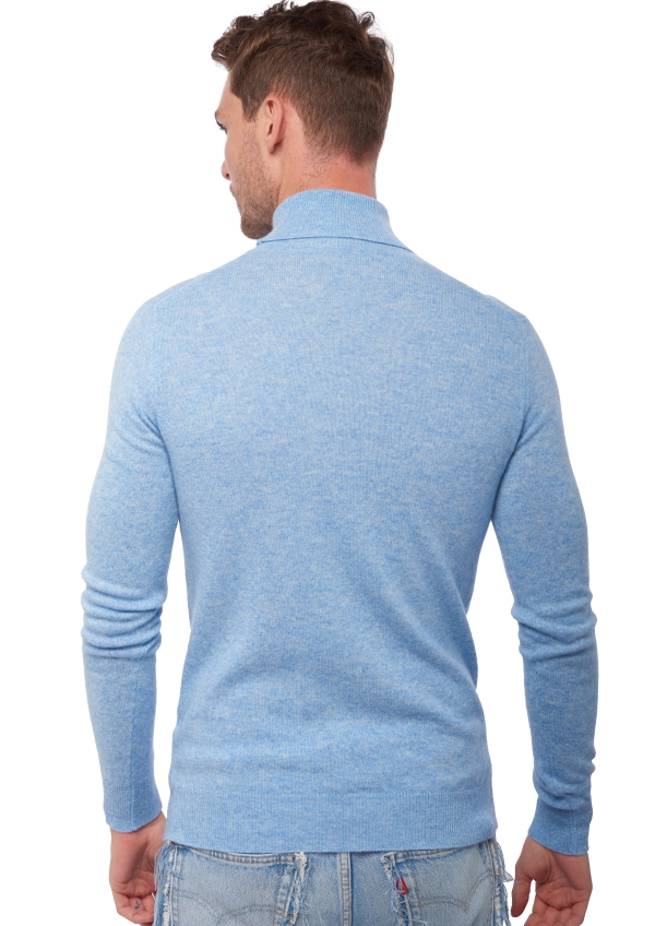 Cashmere uomo collo alto tarry first powder blue 2xl