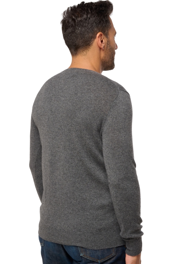 Cashmere uomo essenziali low cost tao first dark grey m