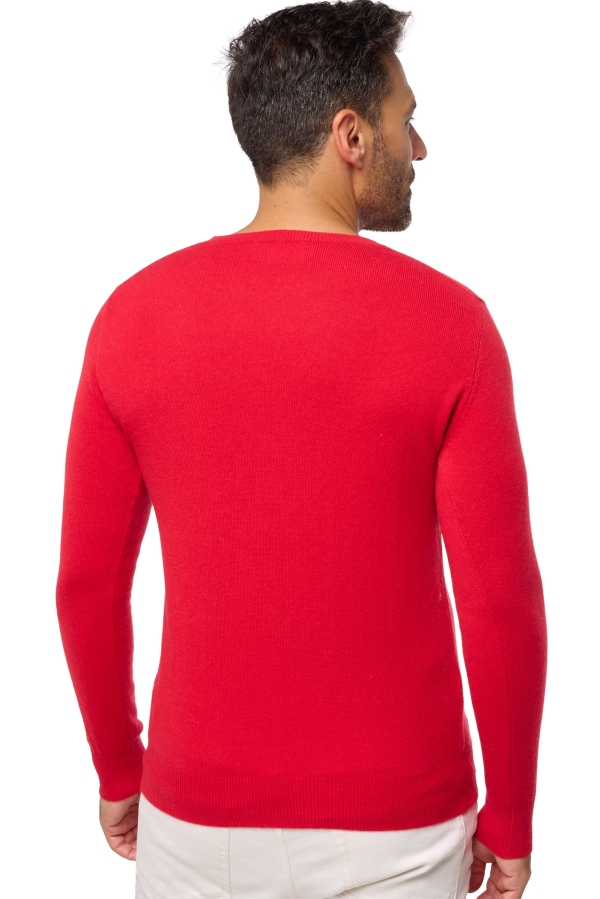 Cashmere uomo essenziali low cost tao first deep red 2xl