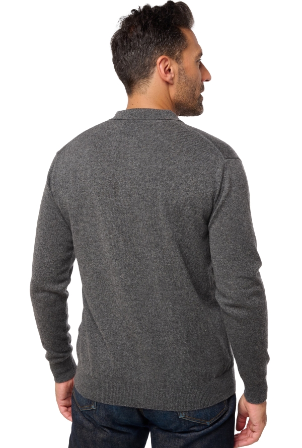 Cashmere uomo essenziali low cost tarn first dark grey 2xl