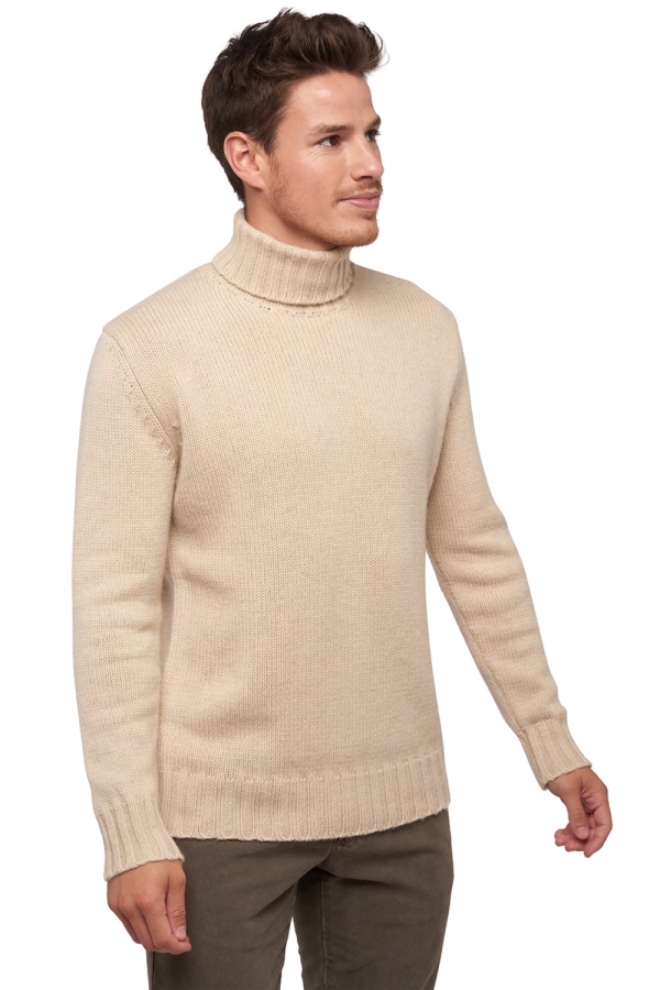 Cashmere uomo gli intramontabile achille natural beige xl