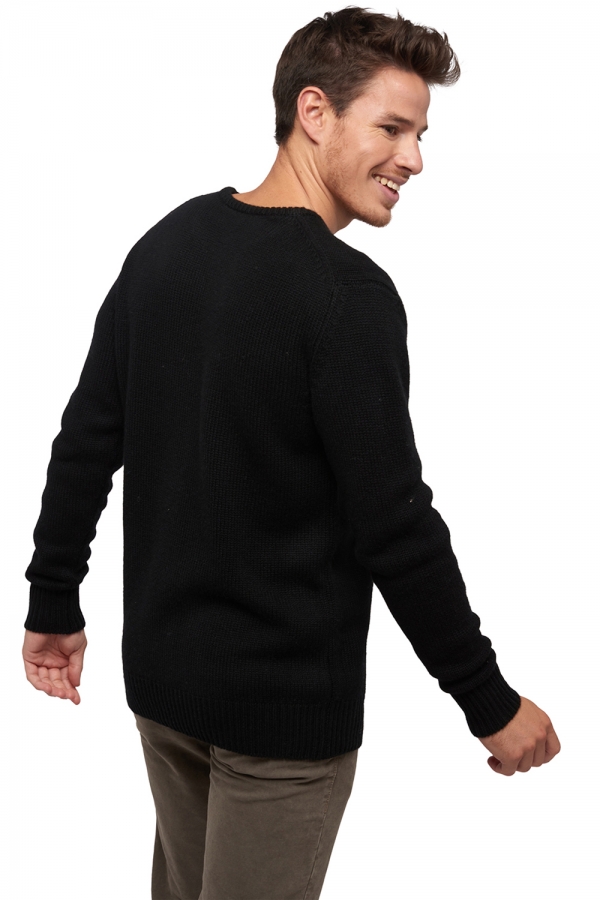 Cashmere uomo gli intramontabile bilal nero 4xl