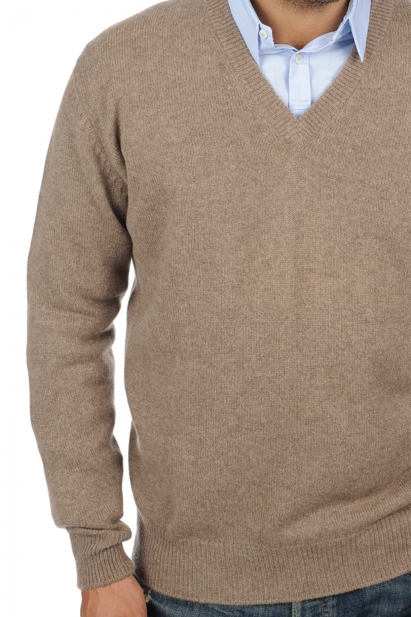 Cashmere uomo hippolyte 4f natural brown m