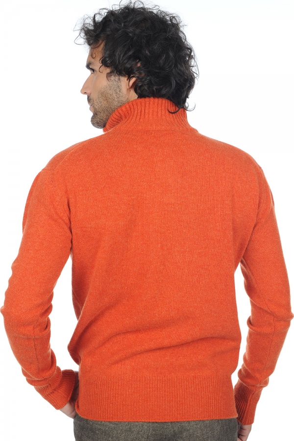 Cashmere uomo maglioni in filato grosso donovan paprika 3xl