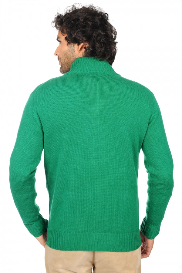 Cashmere uomo maglioni in filato grosso maxime verde inglese blu notte l