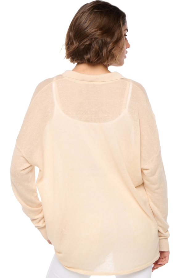 Lino cashmere donna collezione primavera estate smaranda wheat m