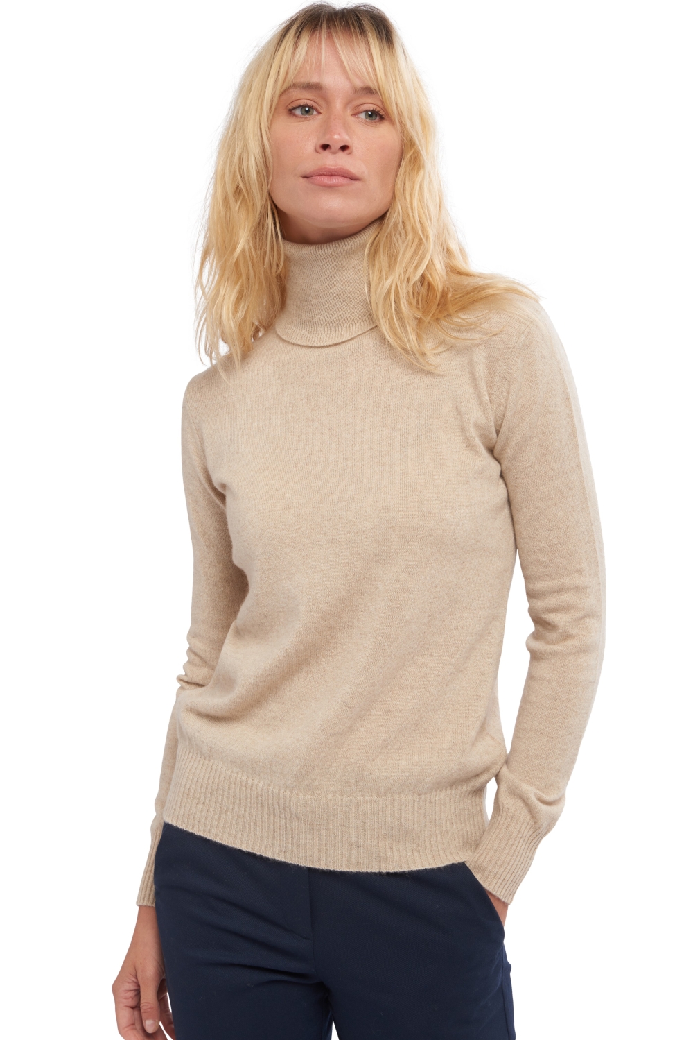  cashmere donna collo alto natural iki natural winter dawn m