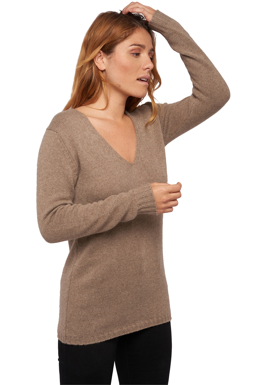  cashmere donna gli intramontabile natural vava natural brown xs