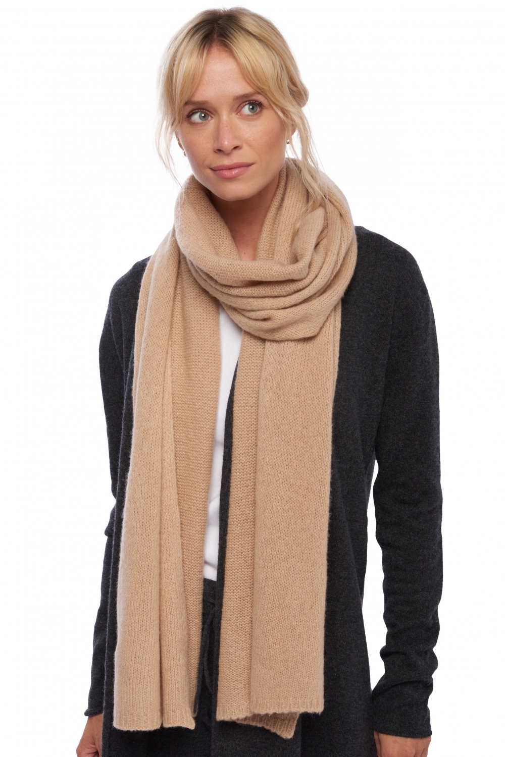 Cashmere accessori byblos chanterelle 220 x 38 cm