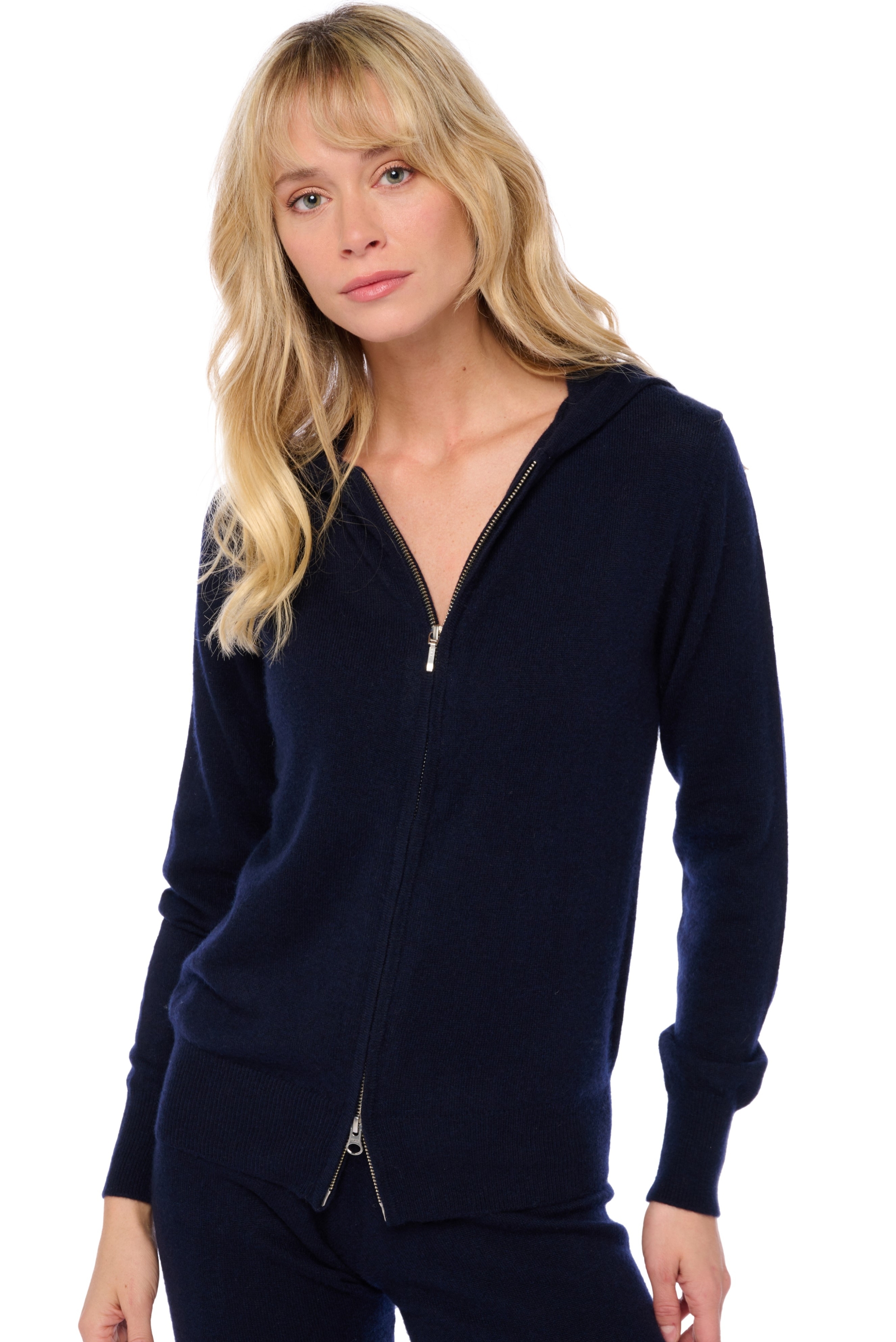 Cashmere cashmere donna cardigan tina first blu notte s