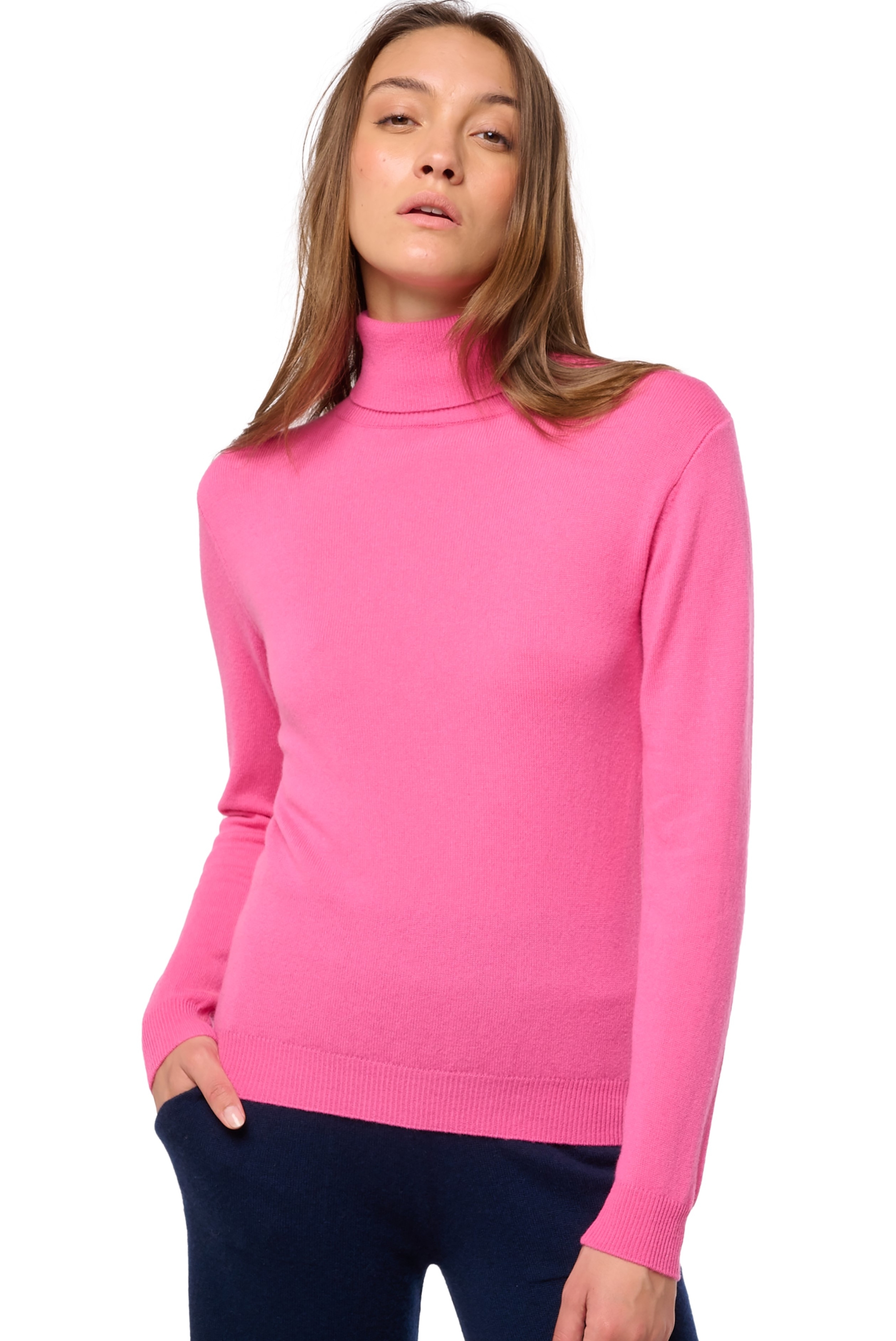 Cashmere cashmere donna collo alto tale first flashy rose xs