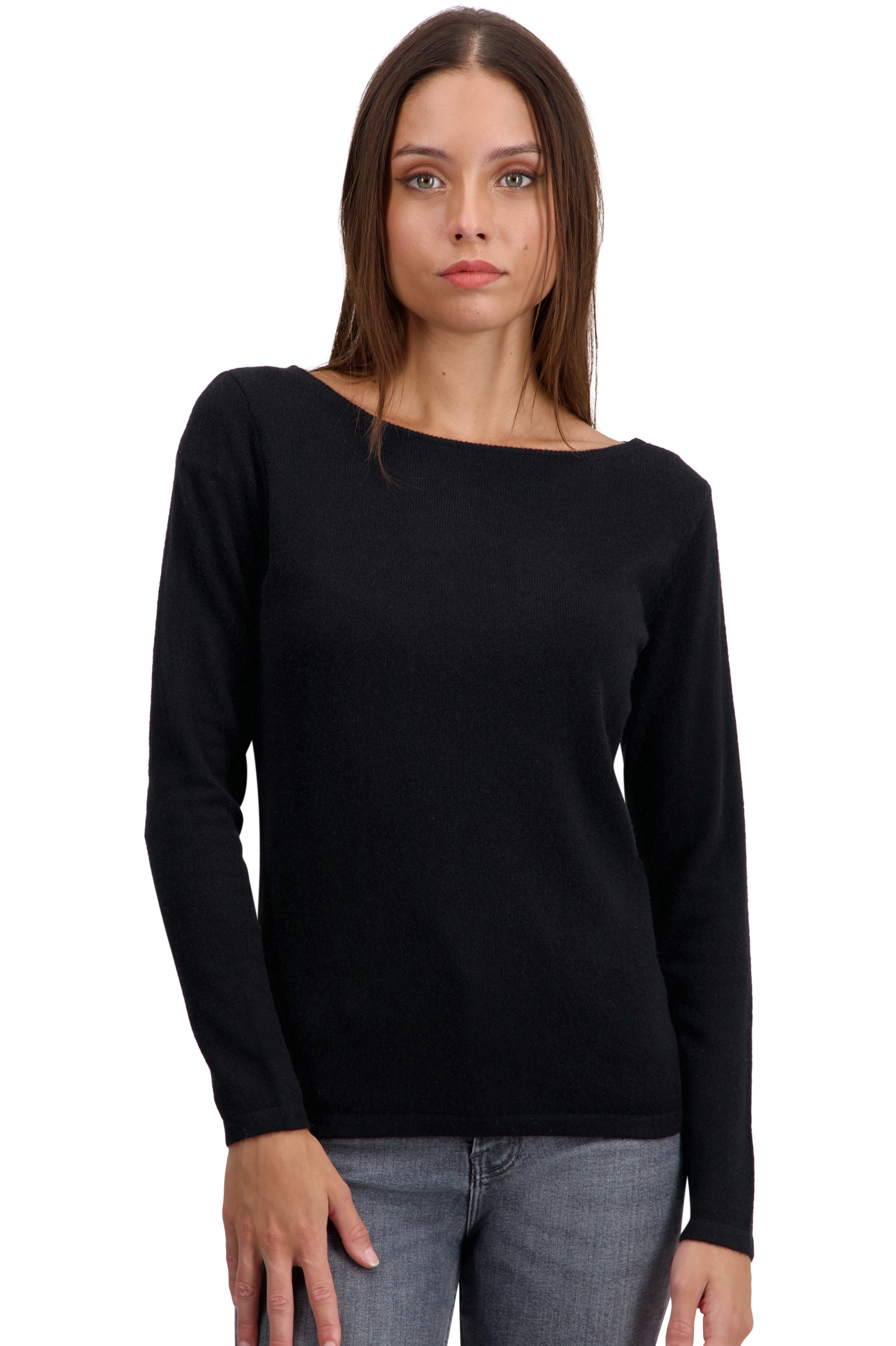 Cashmere cashmere donna essenziali low cost tennessy first nero 2xl