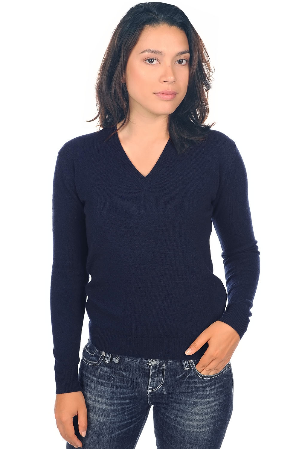 Cashmere cashmere donna essenziali low cost tessa first blu notte l