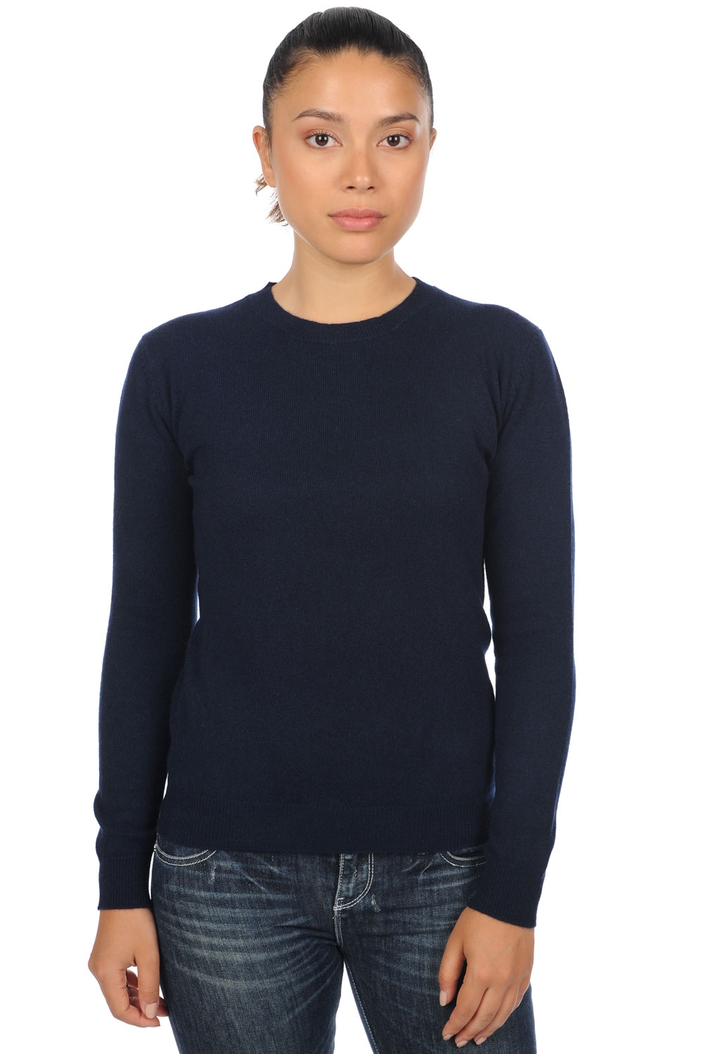 Cashmere cashmere donna essenziali low cost thalia first blu notte m