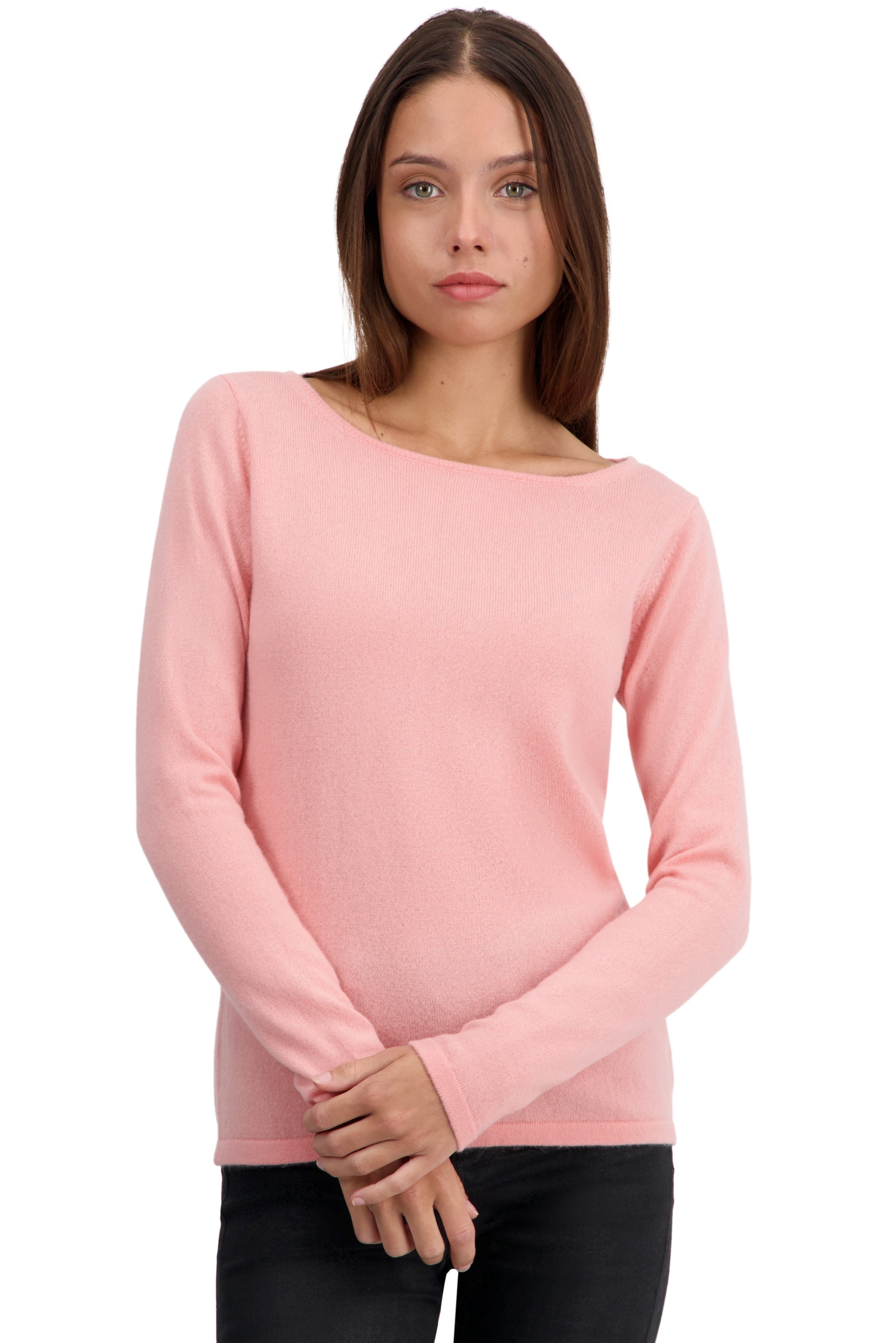Cashmere cashmere donna girocollo tennessy first tea rose s