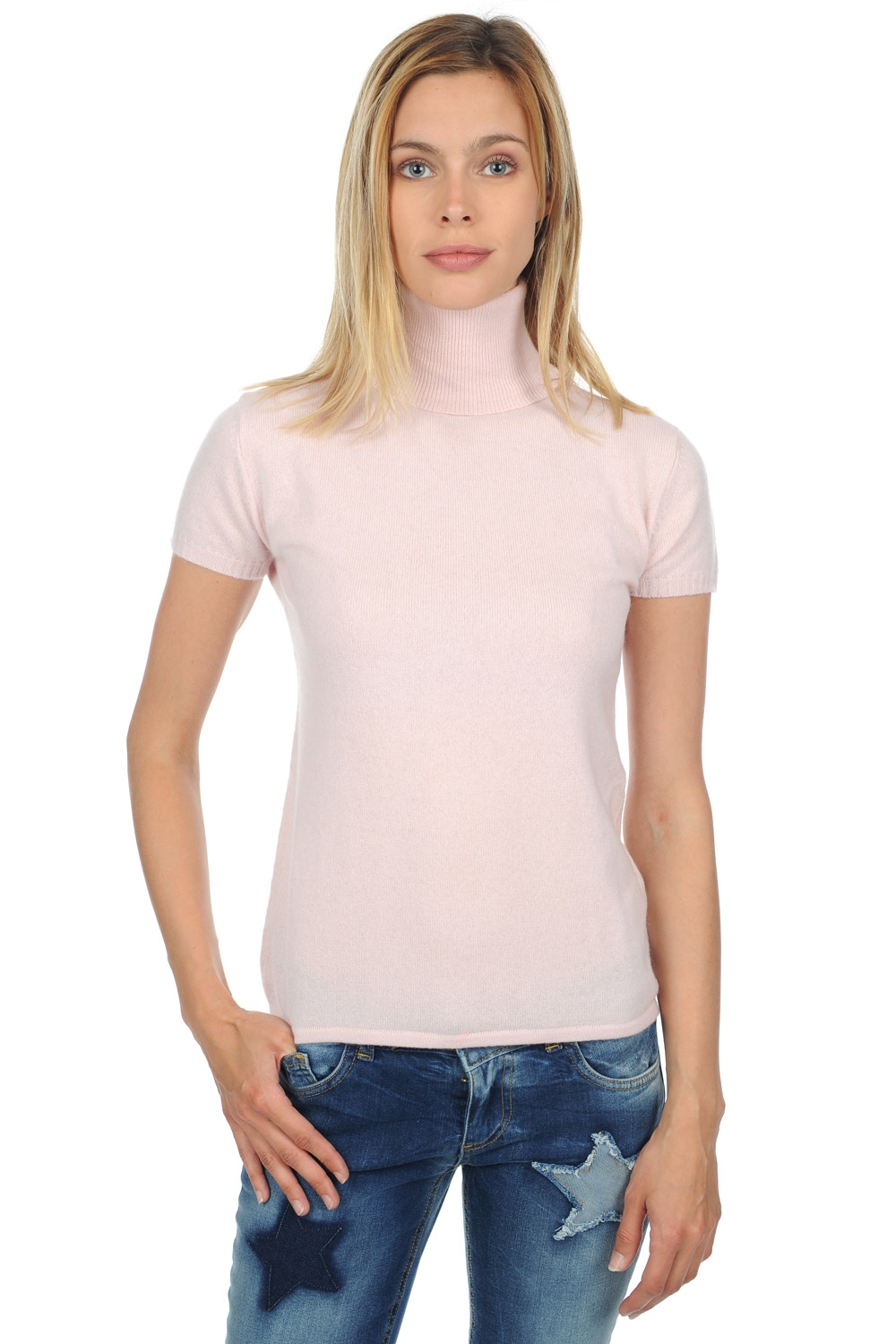 Cashmere cashmere donna gli intramontabile olivia rosa pallido xs