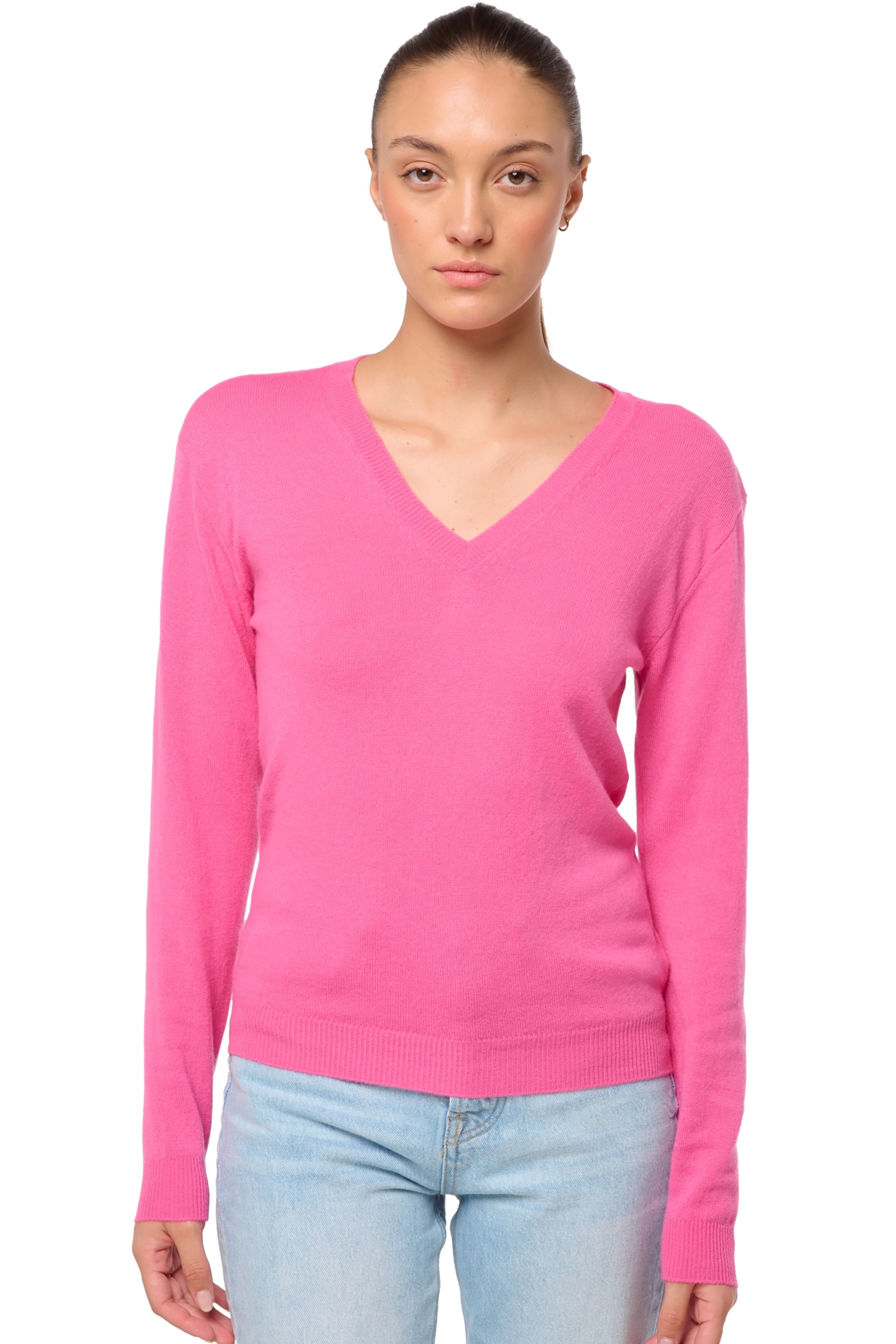 Cashmere cashmere donna scollo a v tessa first flashy rose xs