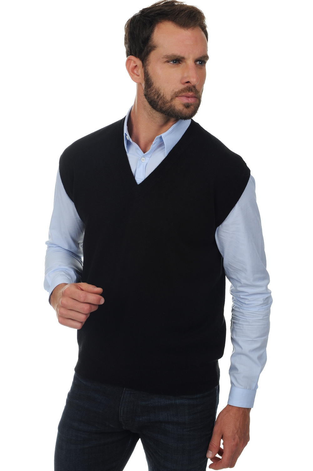 Cashmere uomo balthazar nero xl