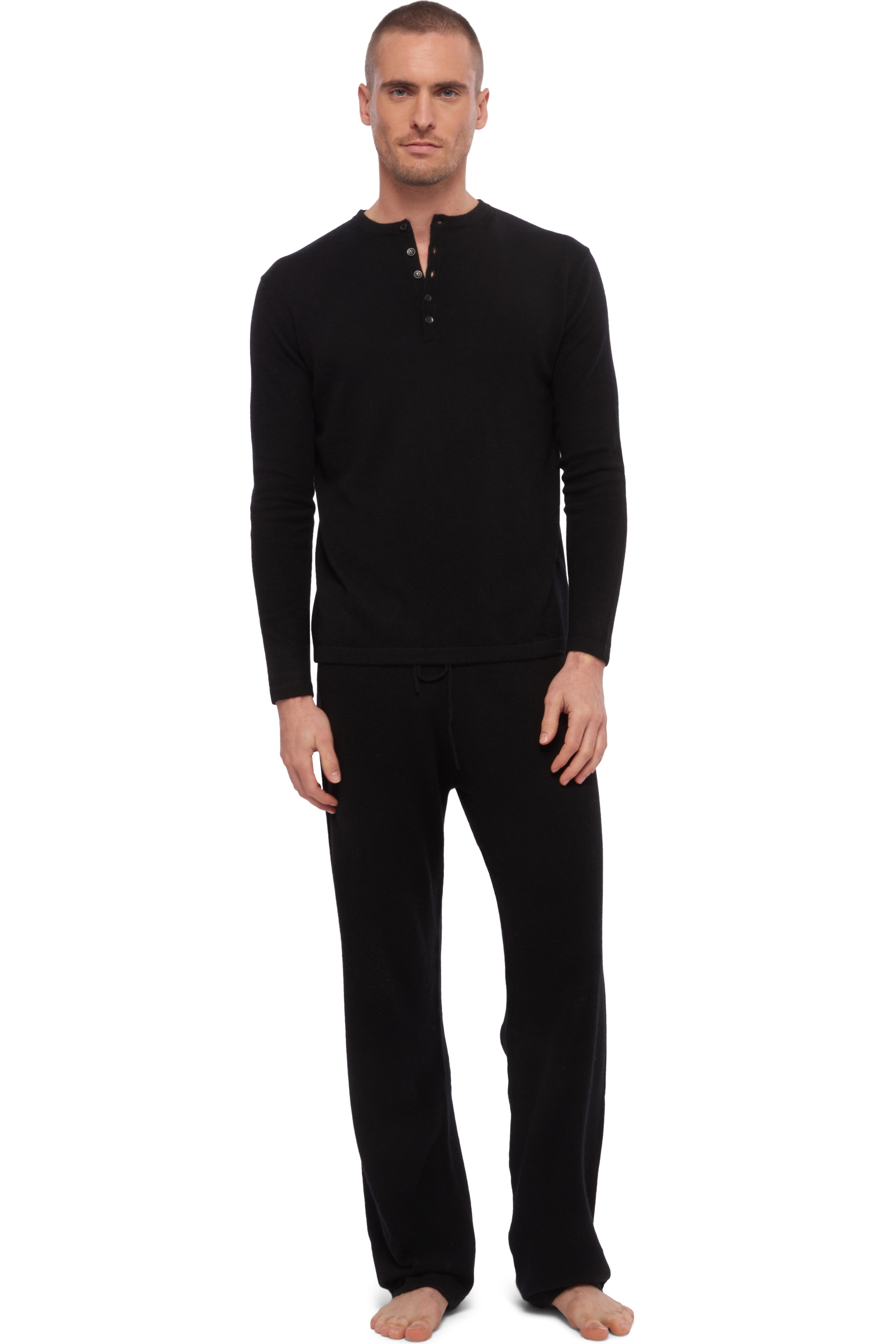 Cashmere uomo cocooning adam nero 2xl