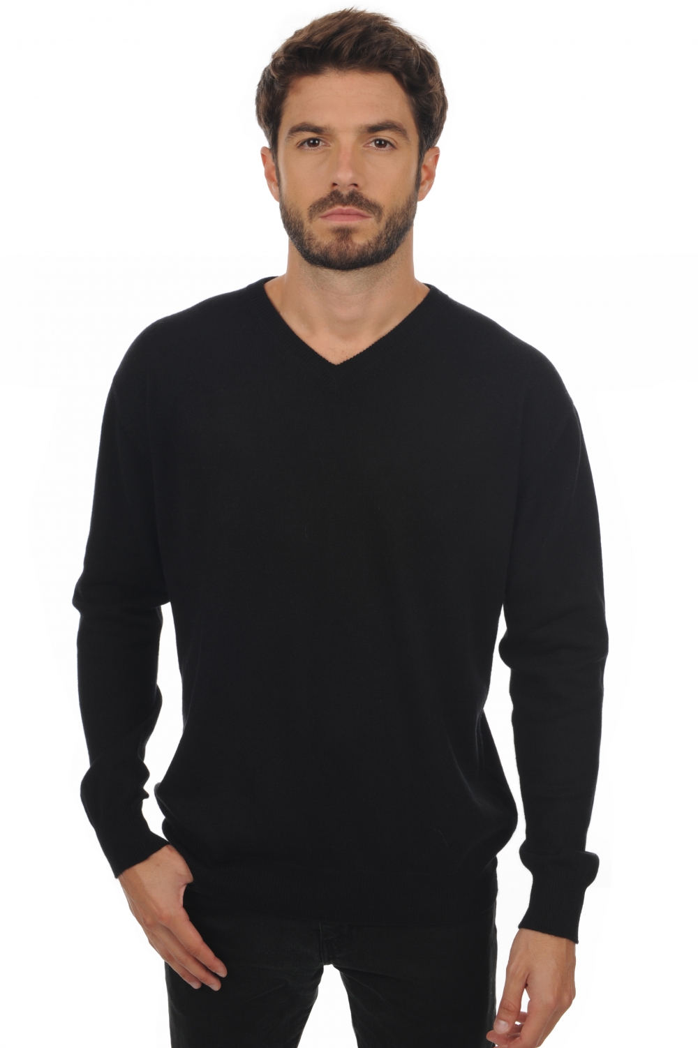 Cashmere uomo maddox nero l