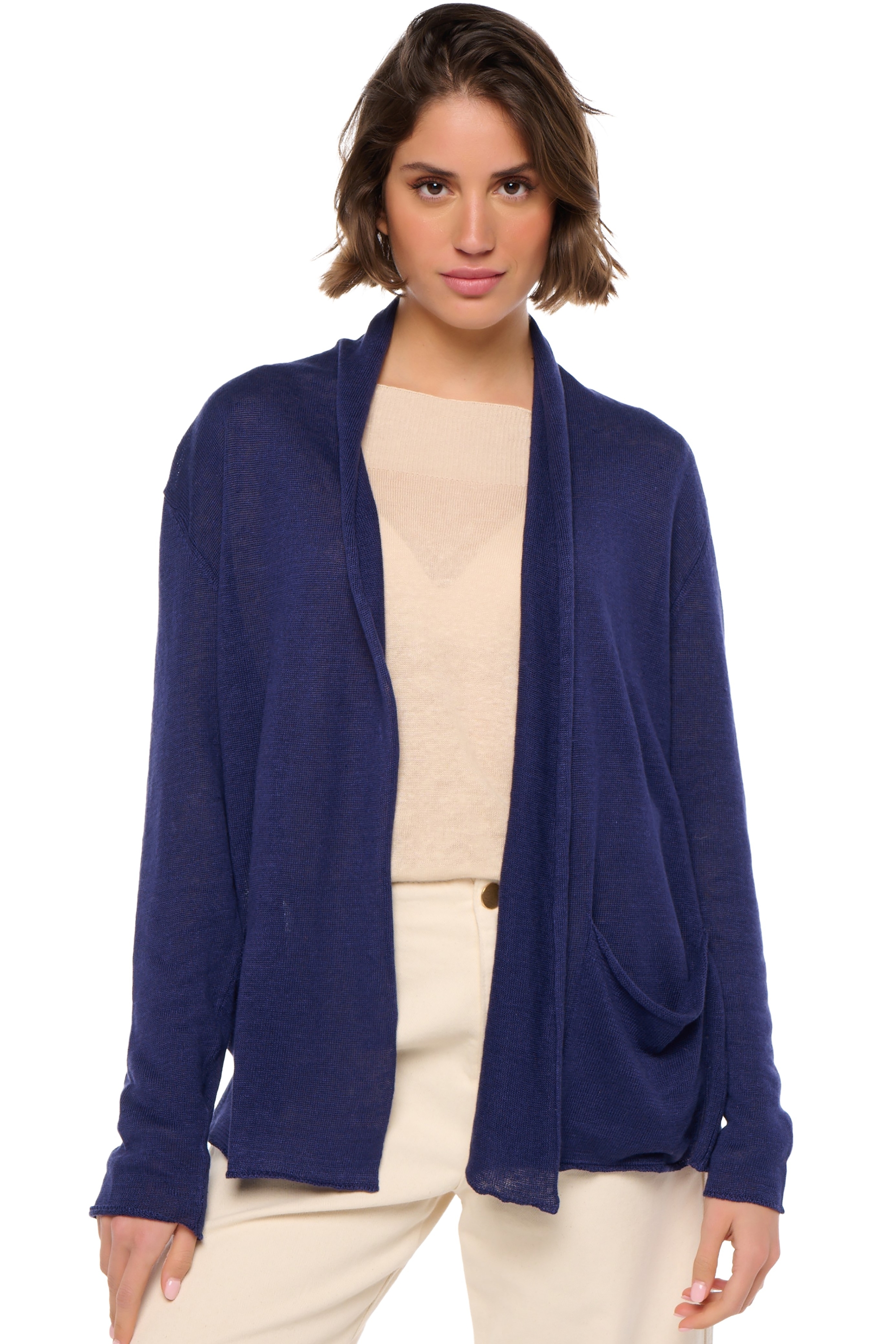 Lino cashmere donna cardigan sissi eclipse s